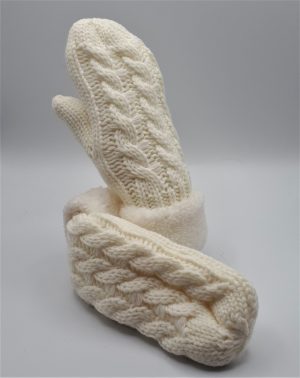 Ivory Cable Knit