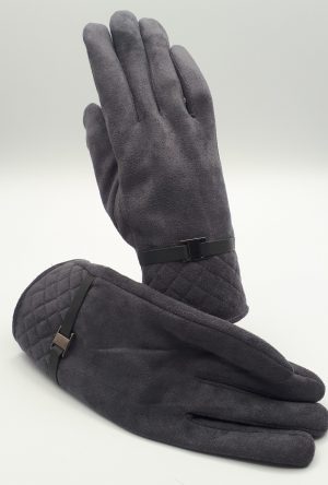 Quilted Wrist-Grey