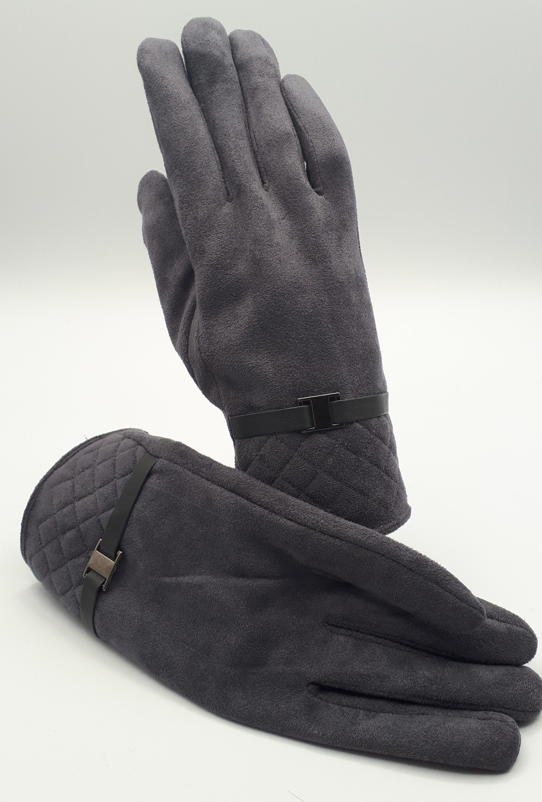Quilted Wrist-Grey