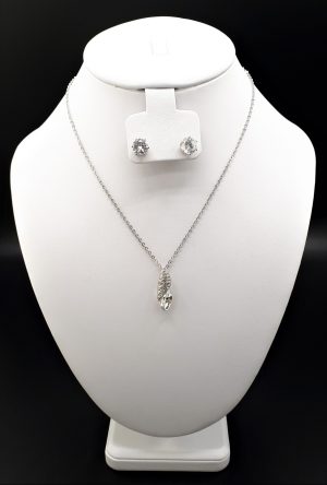 Crystal Marquis Swirl Necklet