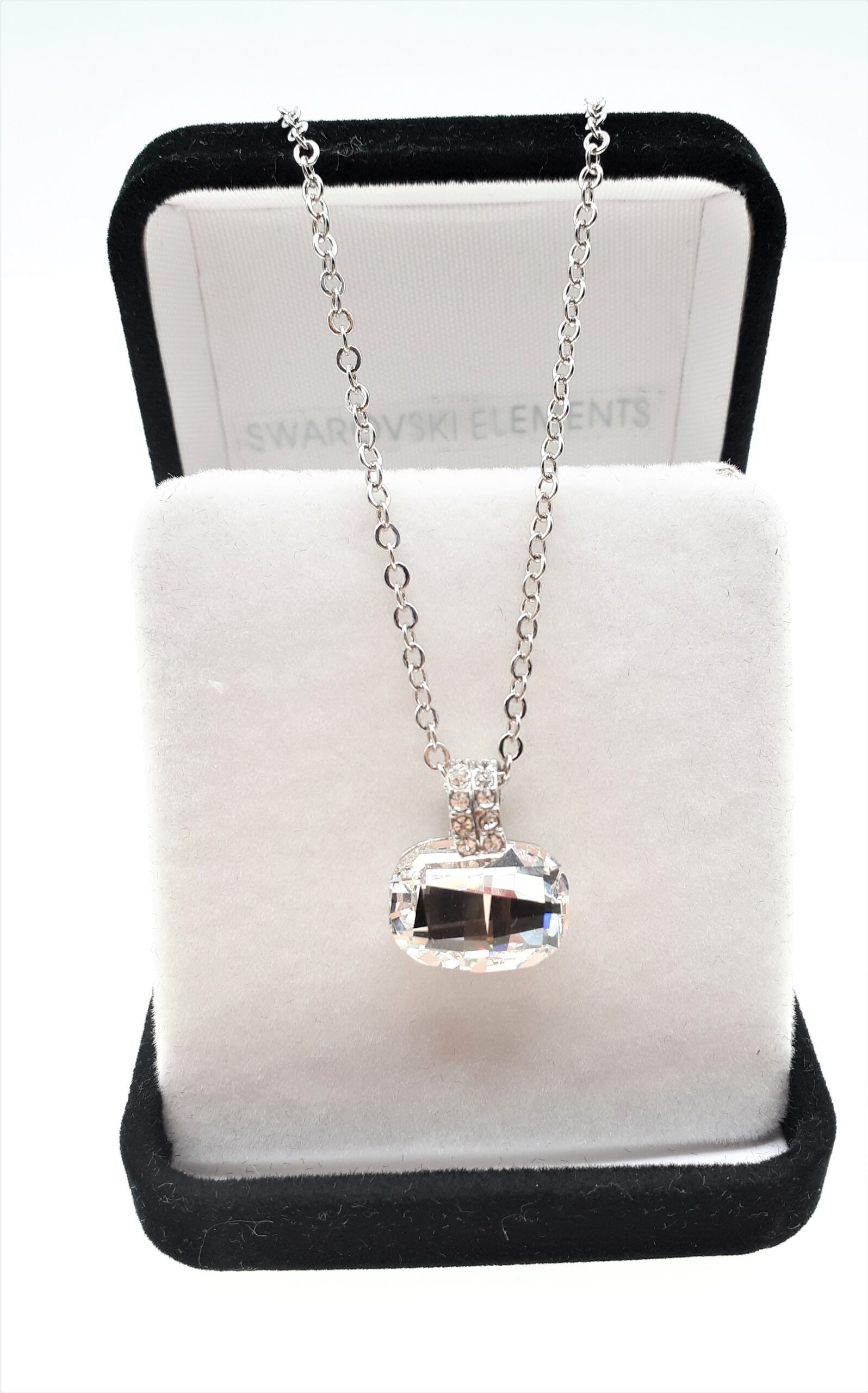 Crystal Cushion Cut Necklet - Image 3