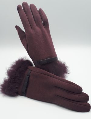 Plum Faux Cuff